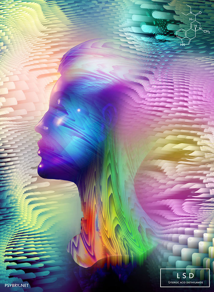 Psychedelic Drugs Effect On Art - LSD