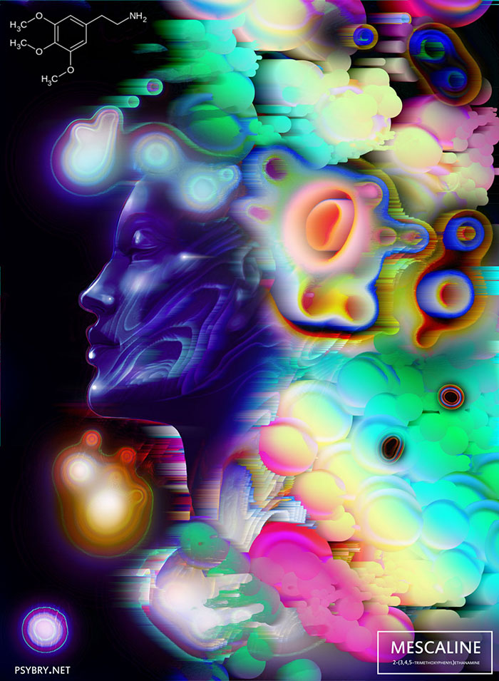 Psychedelic Drugs Effect On Art - Mescaline