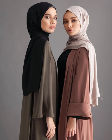 abaya petite fine femme voilées hijab tunique jilbeb mode modeste fashion  Qalam Dress Boutique