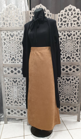 jupe haute daim hijab femme voilées hijab tunique jilbeb mode modeste fashion  Qalam Dress Boutique 
