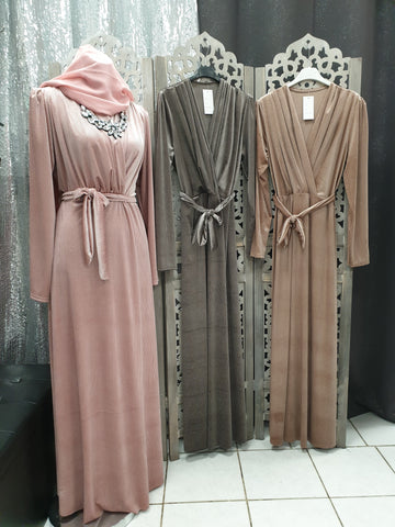 robe longue mariage fêtes occasions femme voilées hijab tunique jilbeb mode modeste fashion  Qalam Dress Boutique 