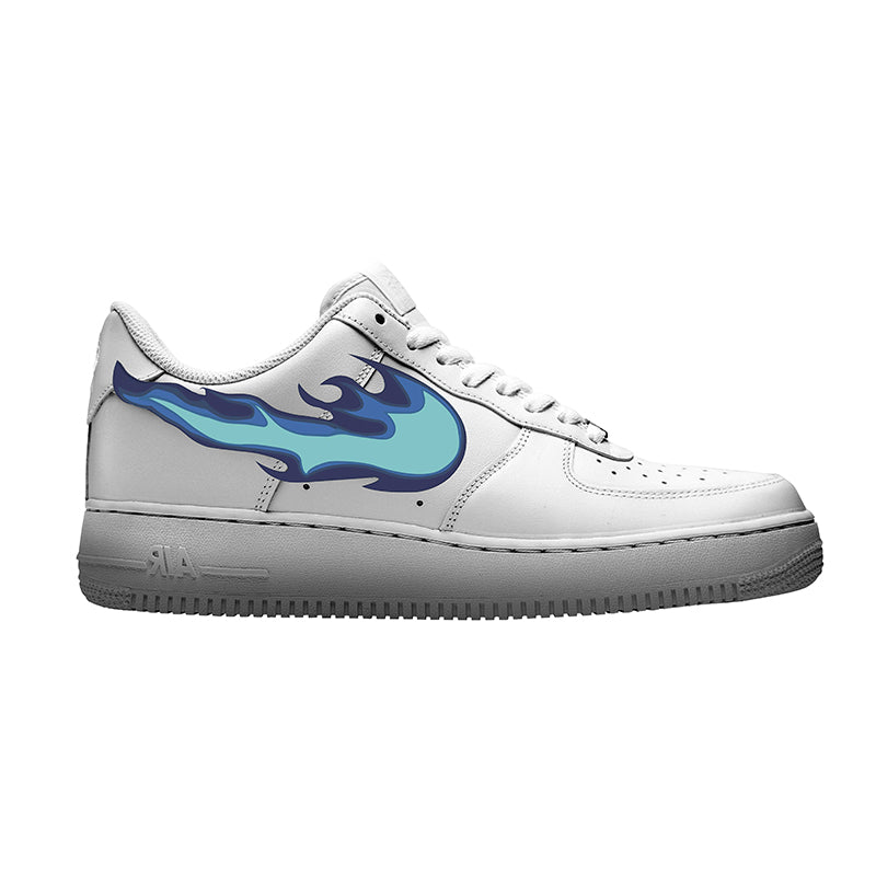 air force 1 flame swoosh