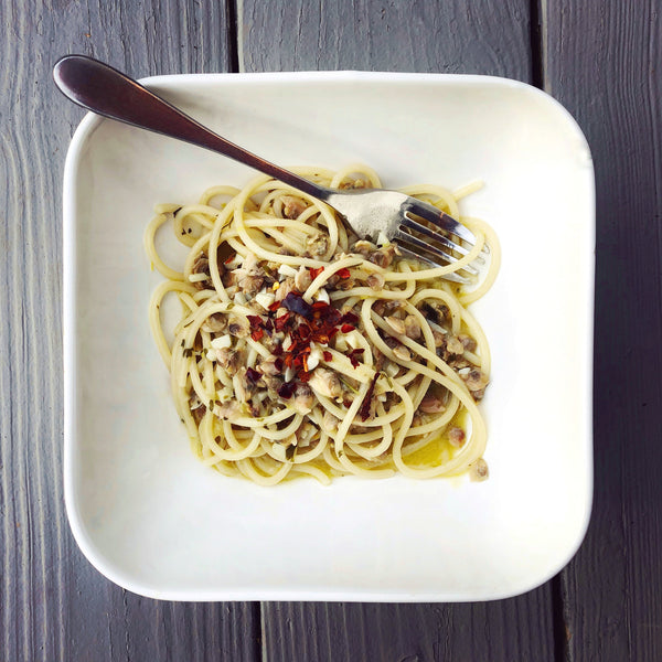 Skillet Clam Pasta