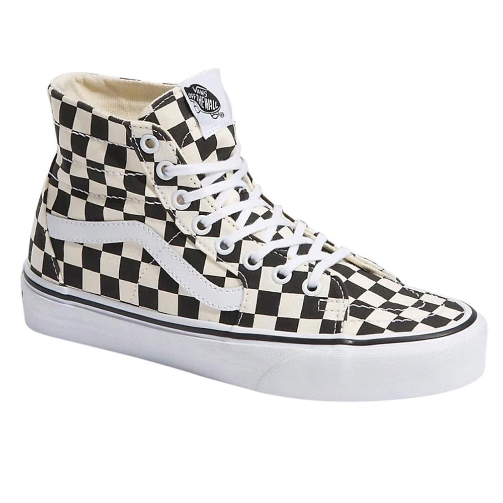 sk8 hi vans checkered