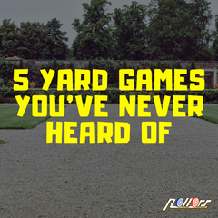 Five Yard Games You've Never Heard Of