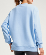 Thin Fleece Thermal Sweatshirt - Blue