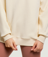 Thin Fleece Thermal Sweatshirt - Apricot