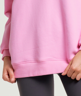 Thin Fleece Thermal Sweatshirt - Pink