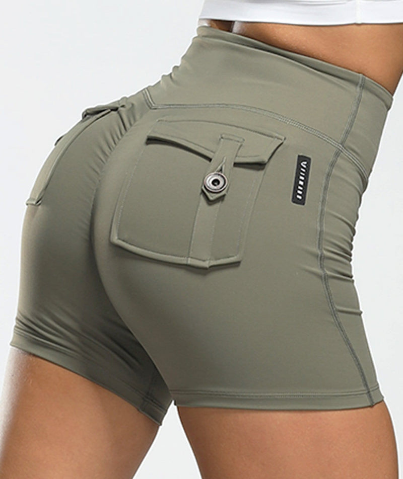 Firmabs Cargo Short Shorts - Olive - Firm Abs Fitness