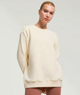 Thin Fleece Thermal Sweatshirt - Apricot