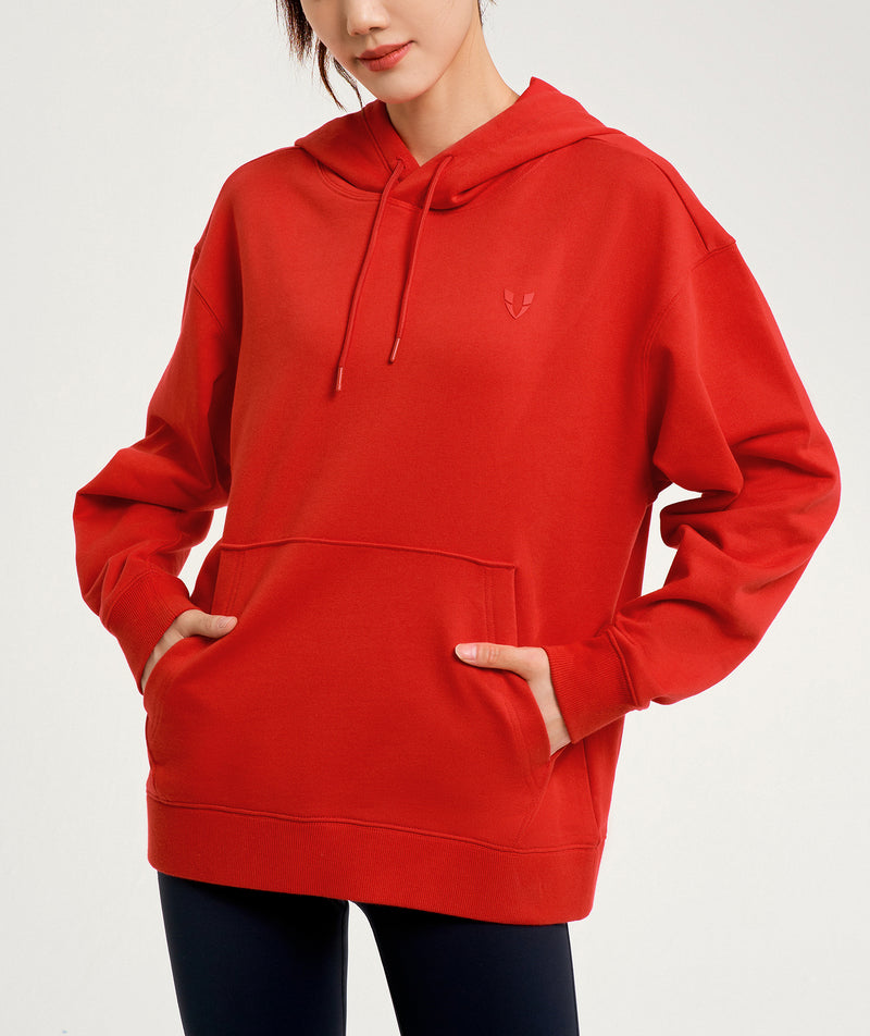 Rest Day Oversized Hoodie - Red