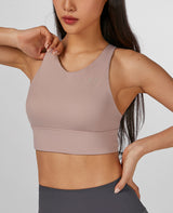 Seamless Sports Bra - Light Pink