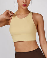 Seamless Sports Bra - Light Yellow