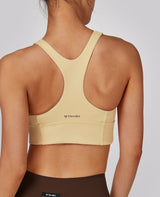 Seamless Sports Bra - Light Yellow