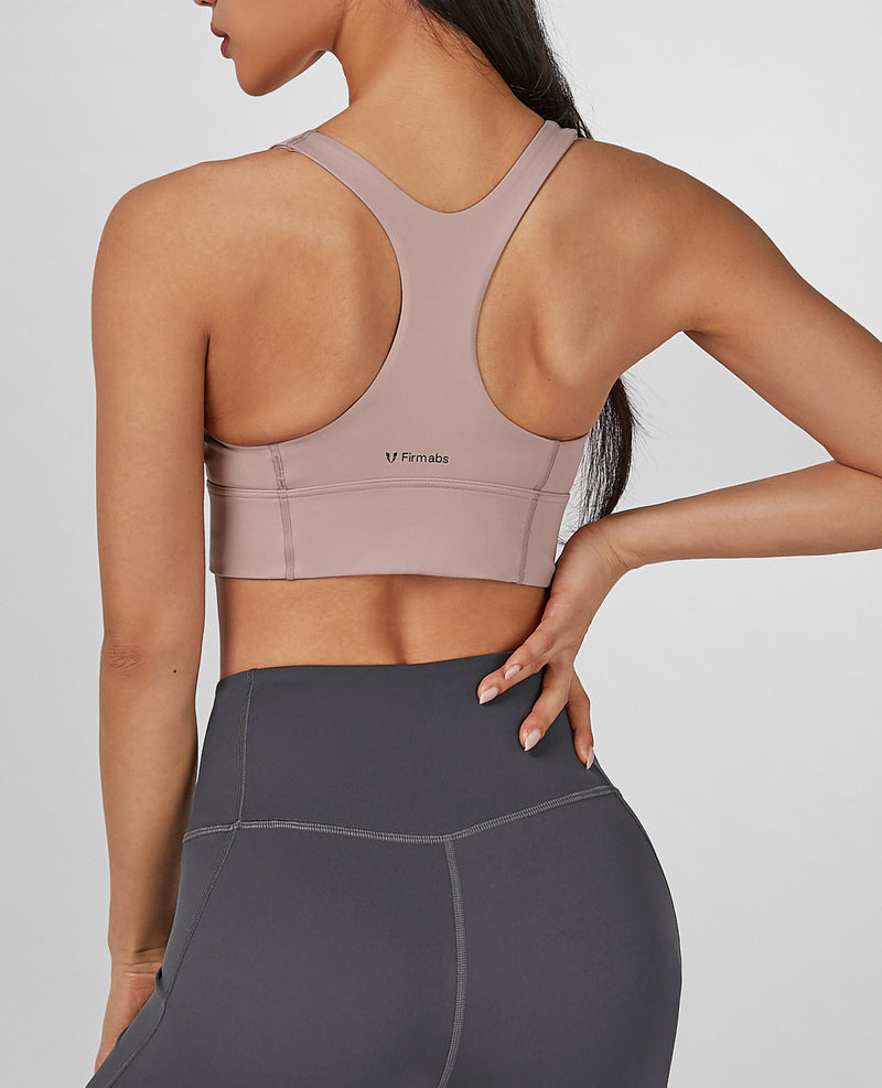 Seamless Sports Bra - Light Pink