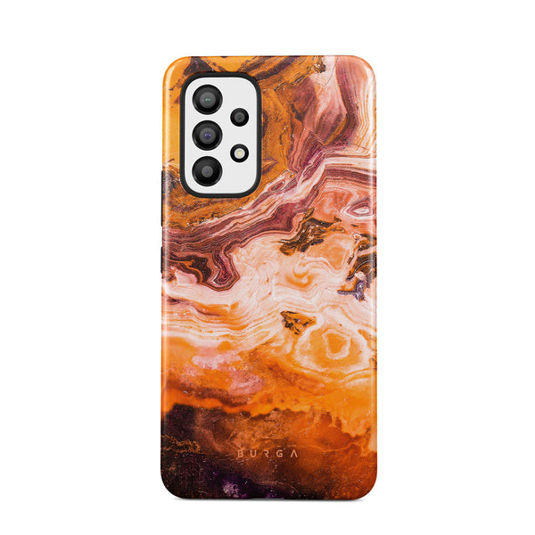 Vooruitzicht spreker stel je voor Pumpkin Spice - Orange Samsung Galaxy A53 5G Case | BURGA
