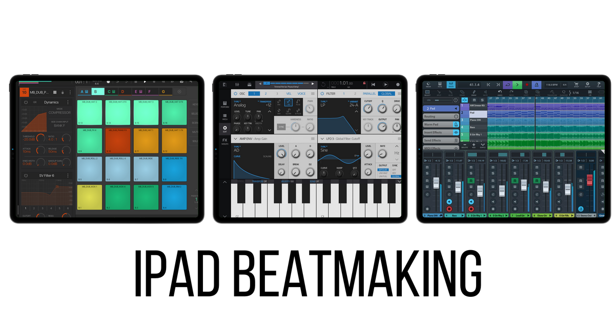 making beats on ipad