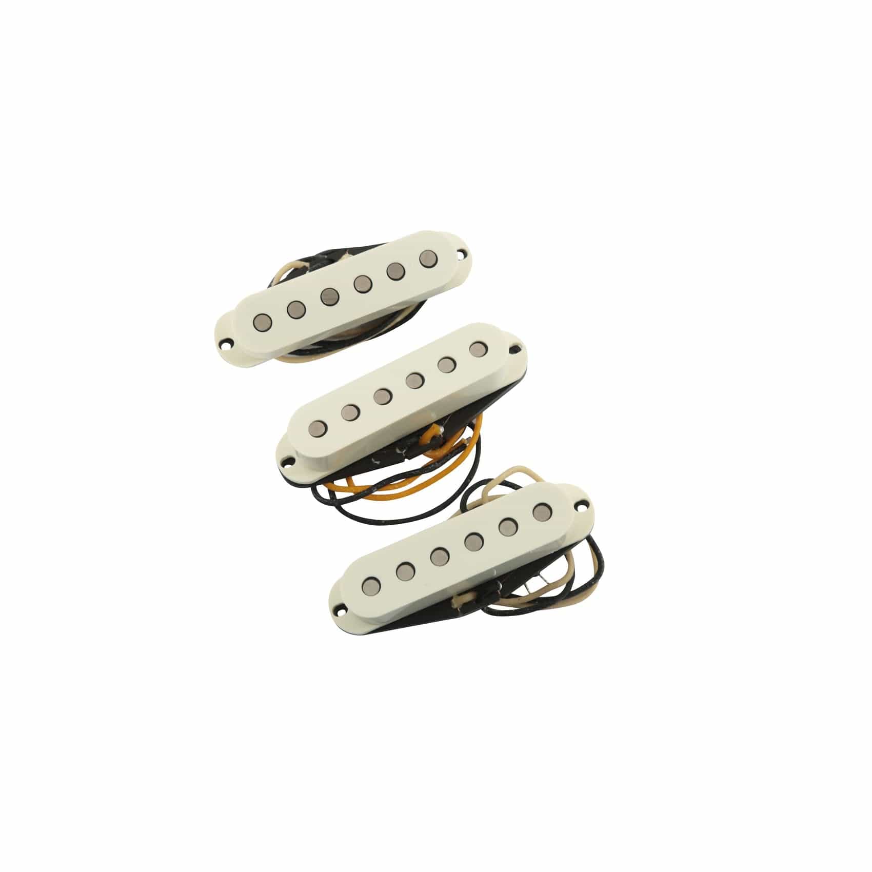 Lollar Pickups Strat Dirty Blackface (Strat Sixty-Four Special) Set -  Parchment