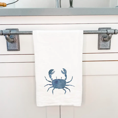 Blue Crab Kitchen Towel/ Tea Towel - Limited Edition