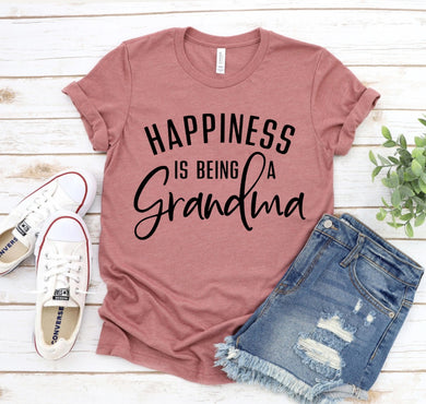 Happiness Is Being A Grandma T-shirt