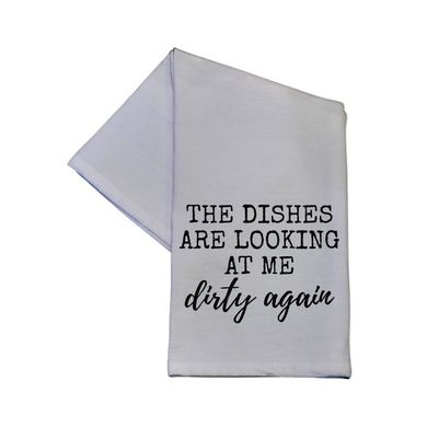 Dirty Dishes Kitchen Towel/ Tea Towel
