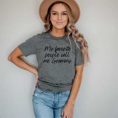 My Favorite People Call Me T-Shirt or Sweatshirt (Name Can Be Customized)
