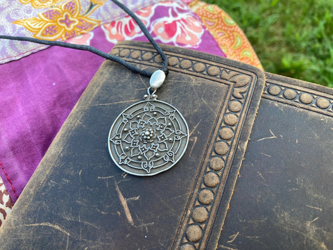 mandala necklace