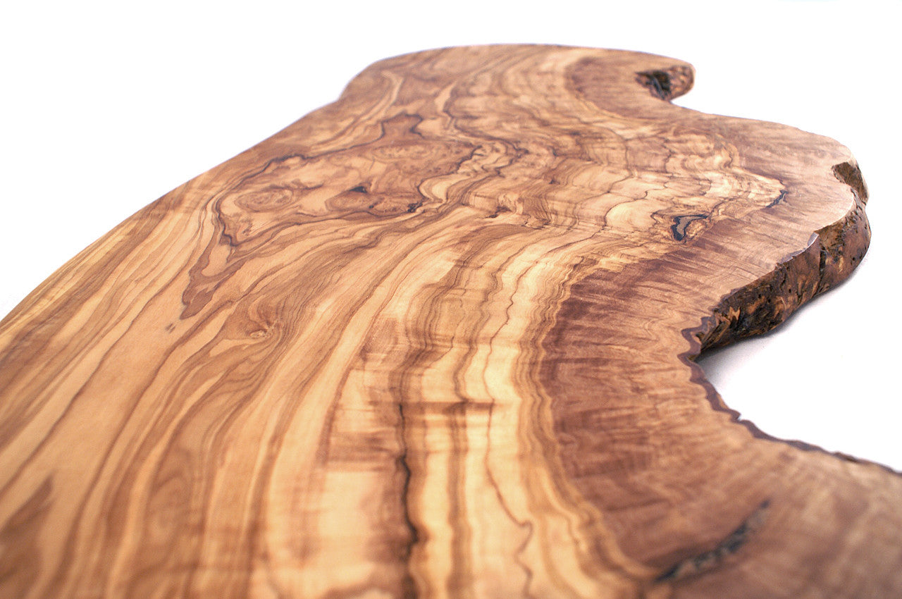 Olive Wood Extra Large Rustic Serving Board | Wholesome Digs