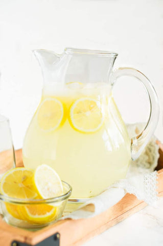 Lemonade Recipes for National Lemonade Day homemade in jug