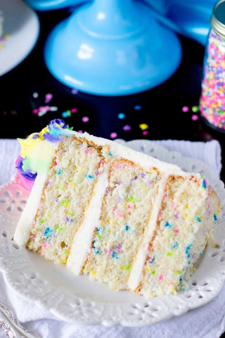 dit birthday cake ideas funfetti confetti