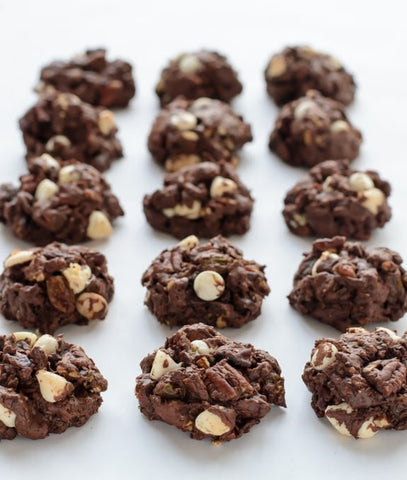 world chocolate day double dark choc cookies