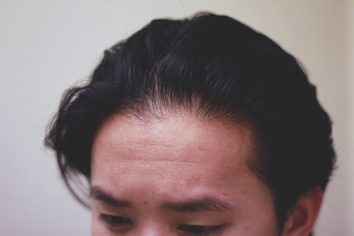 How to style a pompadour - Step 1