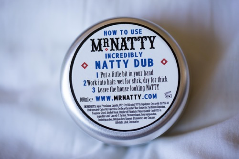Mr Natty Dub Hair Preparation - Back
