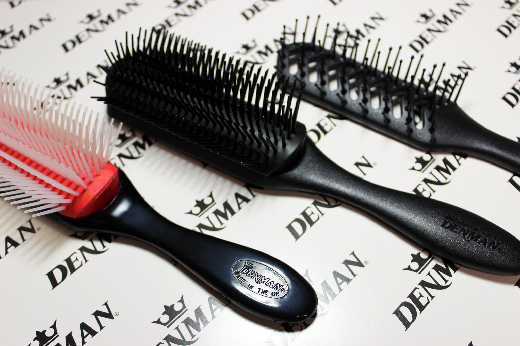 Denman combs and brushes