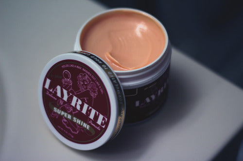 Layrite Super Shine Pomade Uncapped