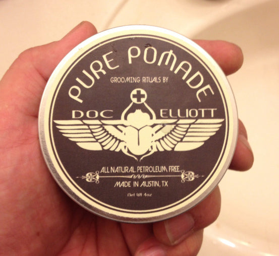 Doc Elliott Pure Pomade Top Label