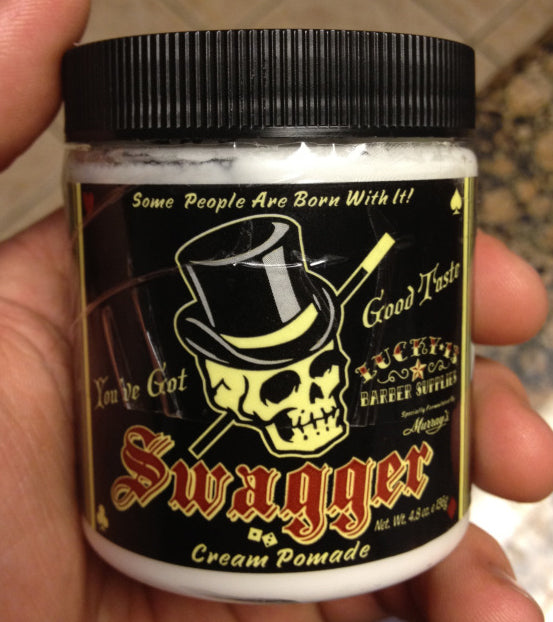 Lucky 13 Swagger Cream Pomade front label