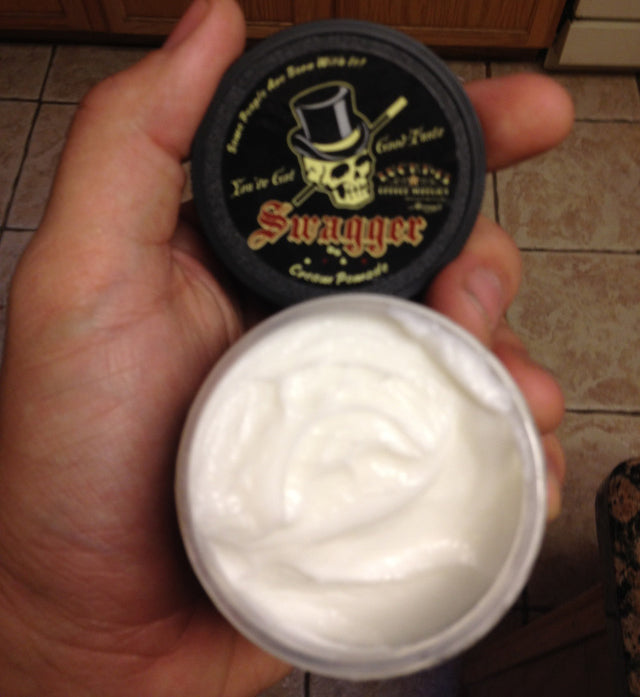 Lucky 13 Swagger Cream Pomade open can