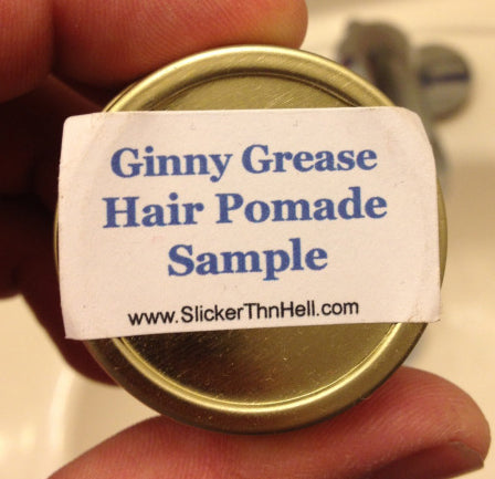 Slicker Thn Hell Ginny Grease Pomade bottom label