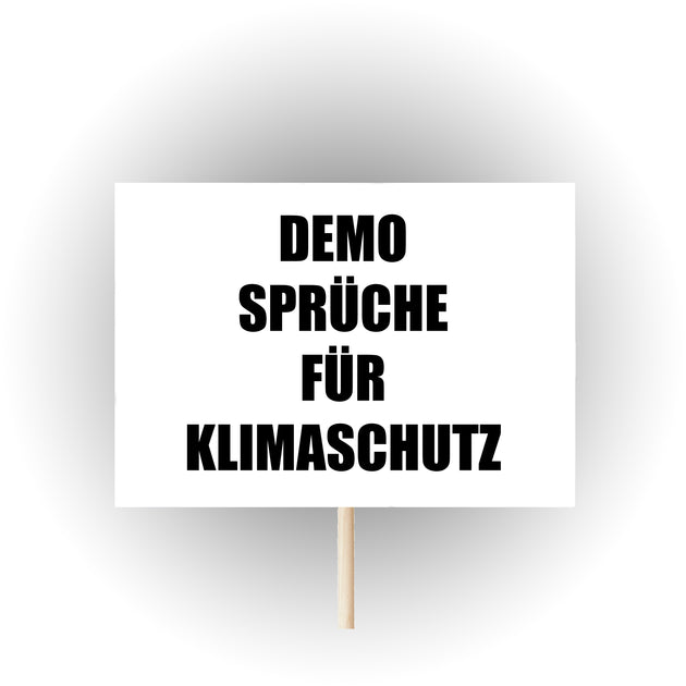 Demospruche Klimaschutz Hs Official Demoschilder