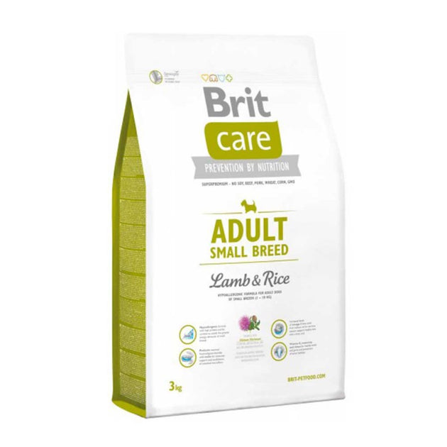 brit care small breed lamb & rice