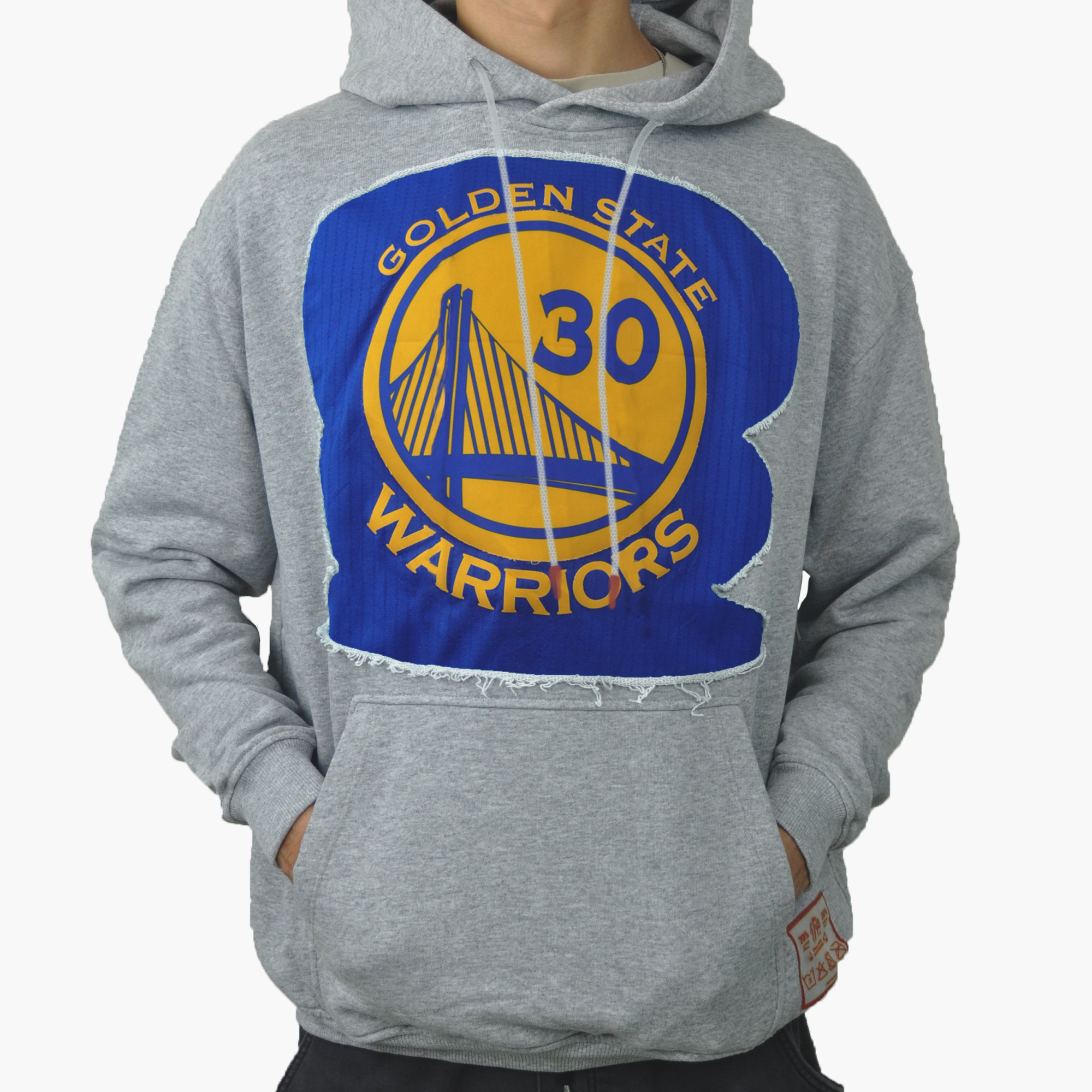 golden state warriors hoodie grey