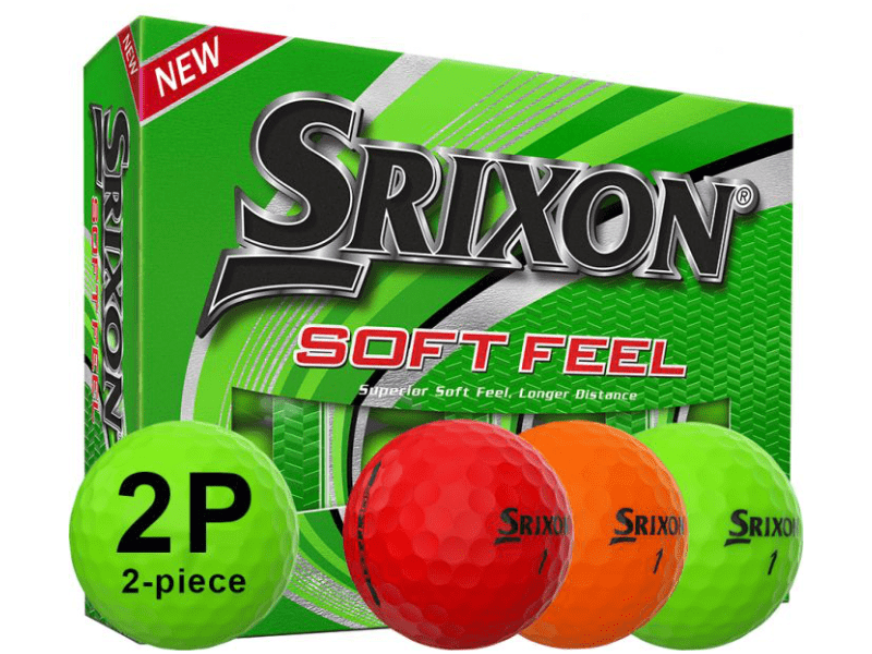 wasmiddel Echt seks Srixon Soft Feel Matte Kleuren Golfballen Bedrukken?