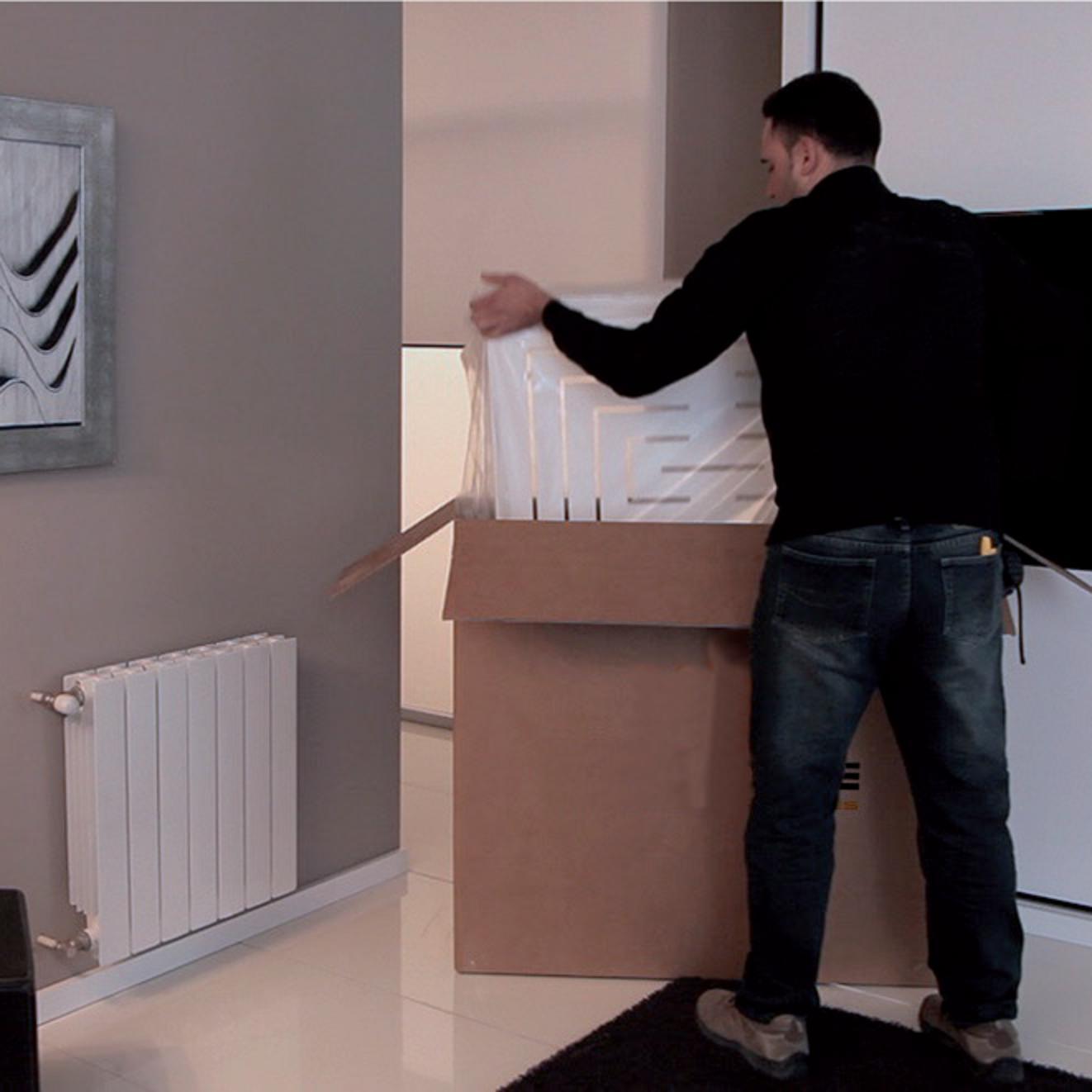 SALE Floating White Radiator Heater Cover DIAGONAL Cabinet Box Design with Shelf Ref RCGE240-Radiator Covers > Floting Radiator Cabinets > Shelf Radiator Cover > Modern Radiator Covers > Designer Radiator Covers > Custom Made Heater Cover > Wall Mounted Cover > Made toMeasure Radiator Cover-RadiatorCoversShop.com