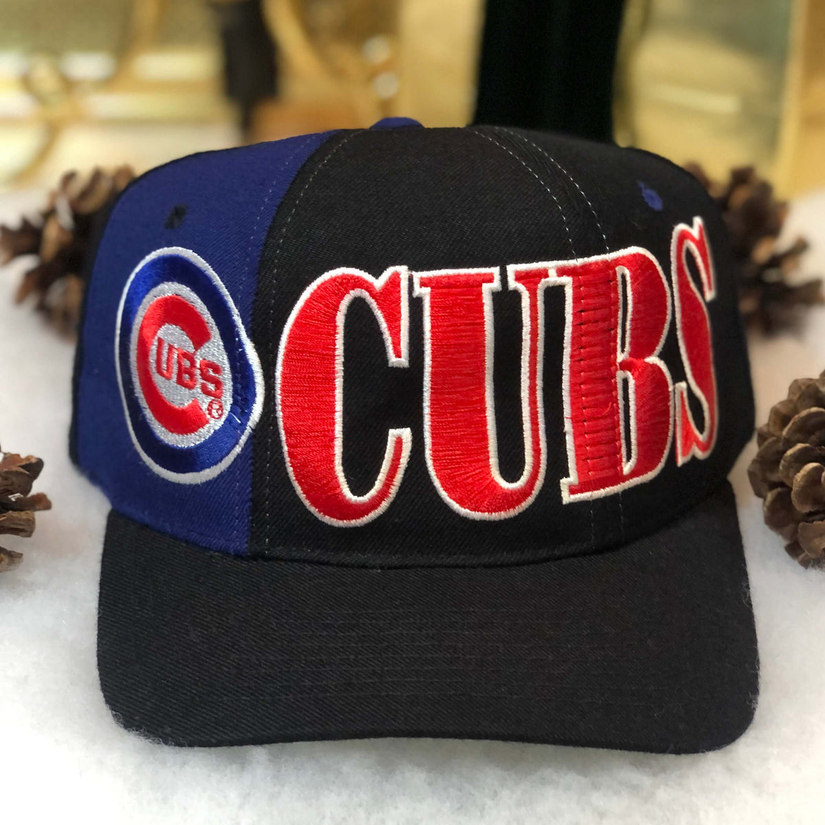 Vintage Chicago Cubs Starter Tailsweep Snapback Baseball Hat