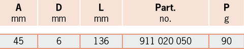 Teseo Drilling Jig Part Numbers