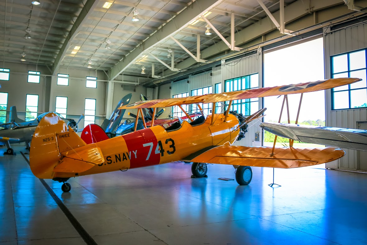 WWII trainer plane Stearman PT-17 Kaydet