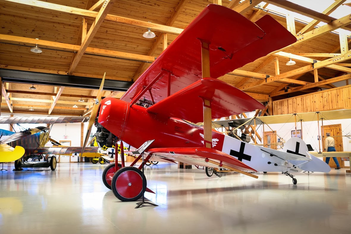 WWI Fokker Dr.I plane