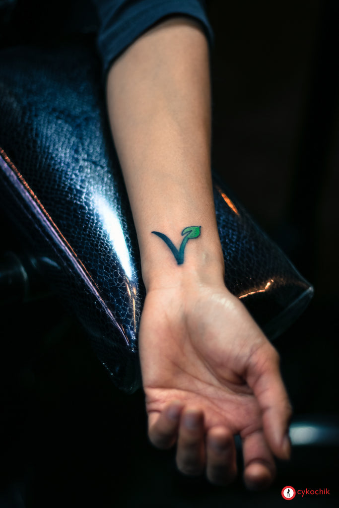Cykochik J. Hall and Gentleman Tattooers Dallas - Vegan tattoo