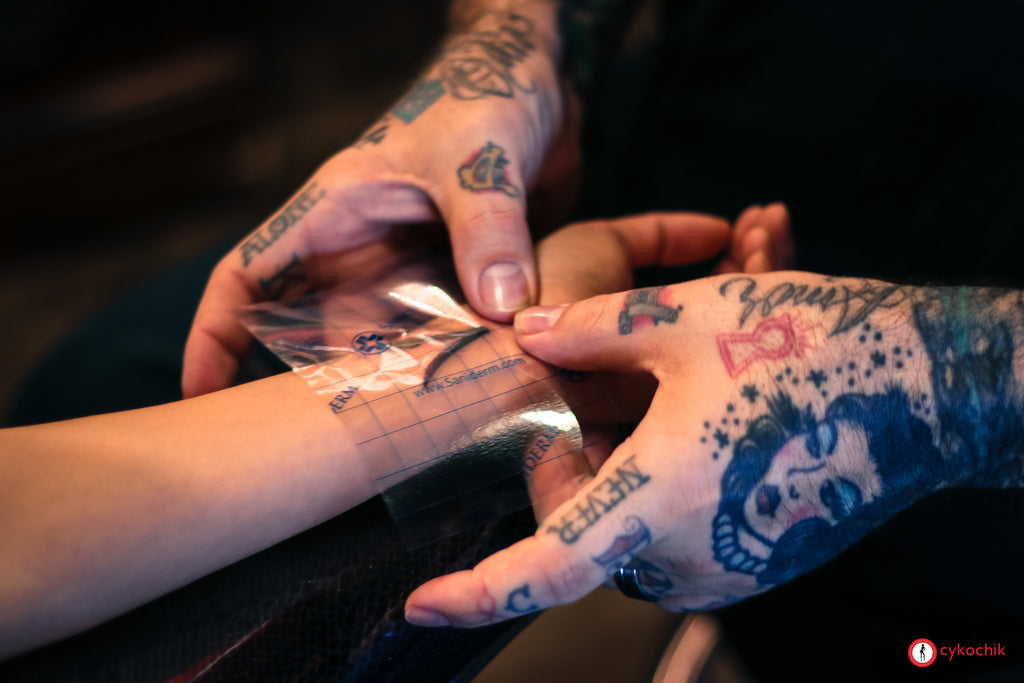 Cykochik J. Hall and Co. Gentleman Tattooers Dallas - Vegan tattoo